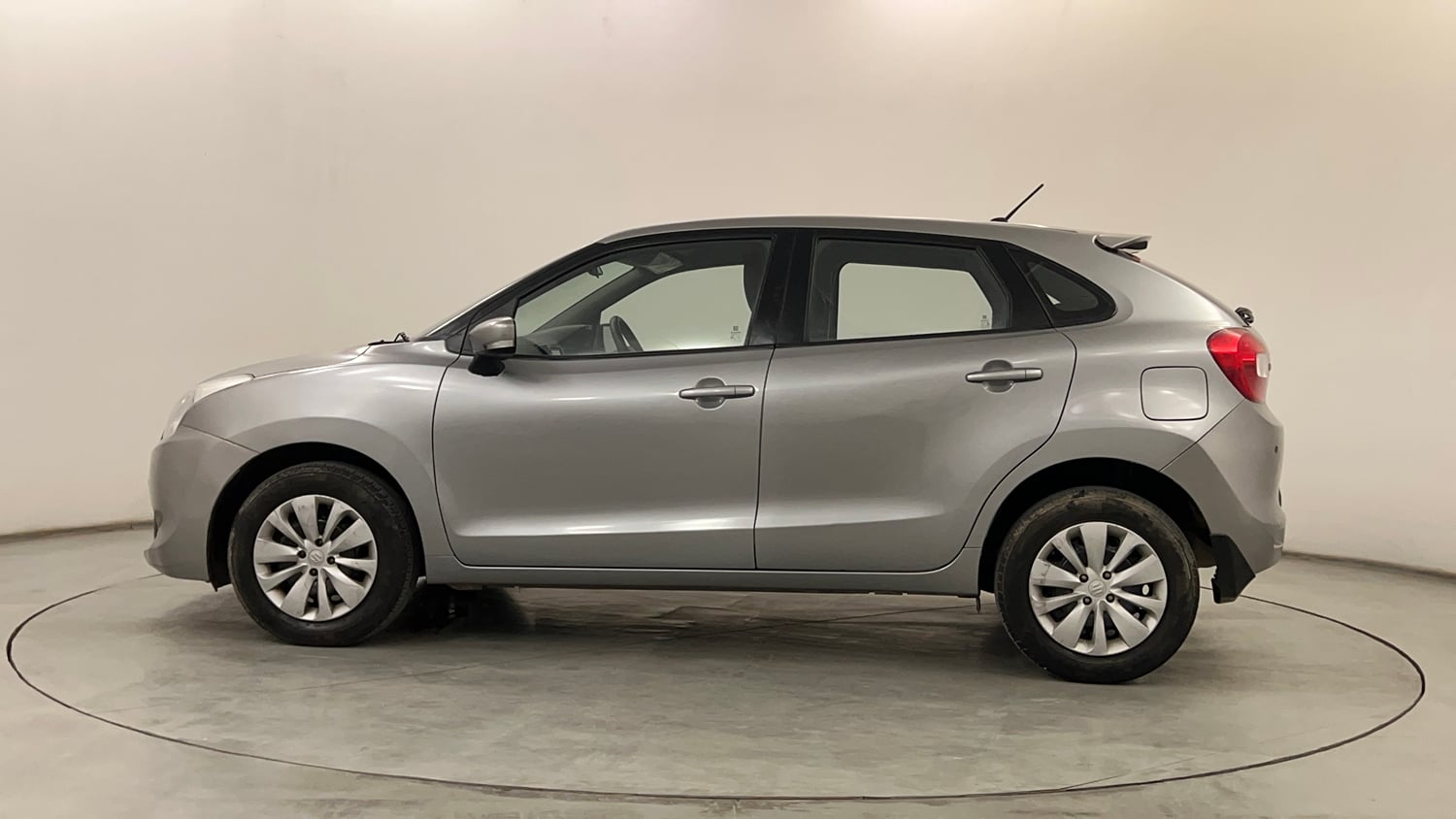 Used 2017 Maruti Suzuki Baleno Delta 1.2 AT Petrol Automatic exterior LEFT SIDE VIEW
