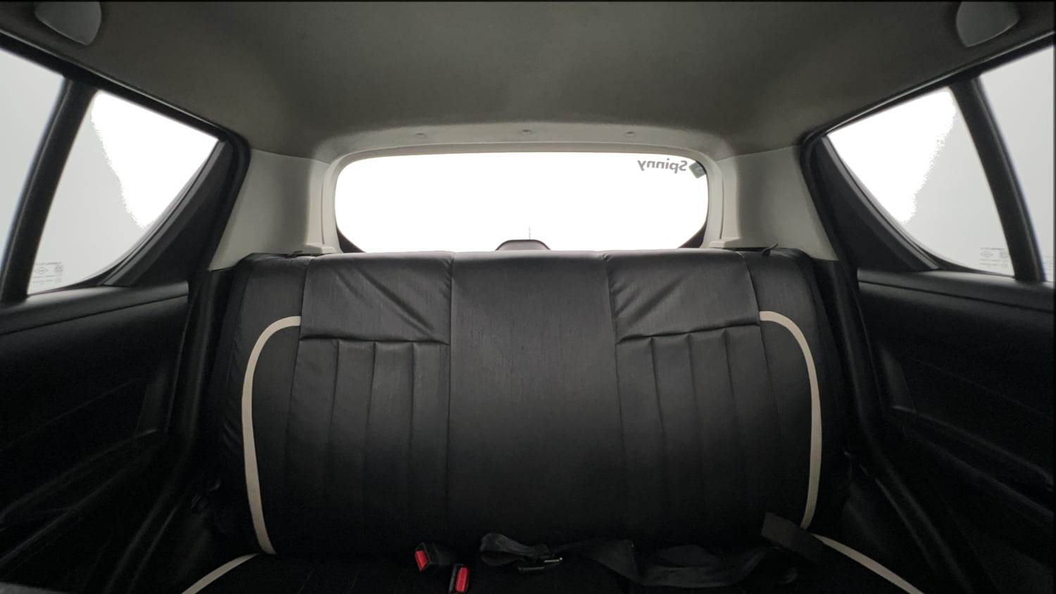 Used 2012 Maruti Suzuki Swift LXI CNG (Outside Fitted) Cng Manual interior REAR SEAT CONDITION VIEW