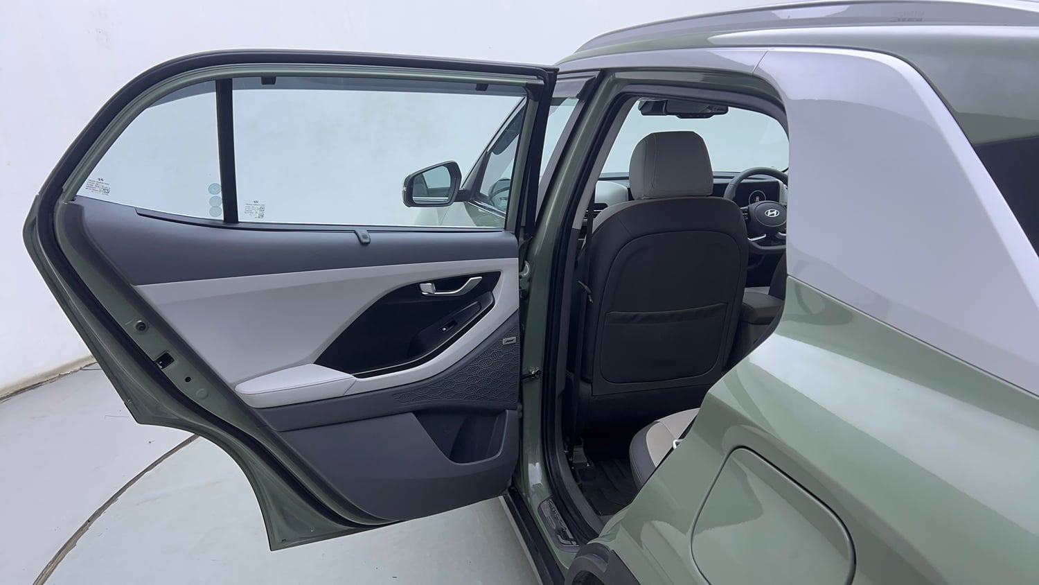 Used 2025 Hyundai Creta 1.5 MPi Petrol IVT SX(O) Petrol Automatic interior LEFT REAR DOOR OPEN VIEW