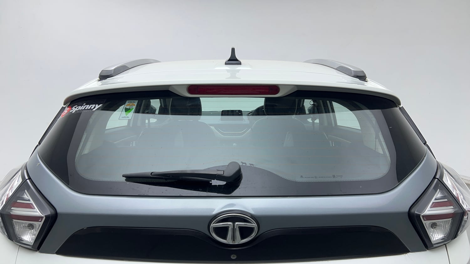 Used 2021 Tata Nexon XZA Plus Diesel Diesel Automatic exterior BACK WINDSHIELD VIEW