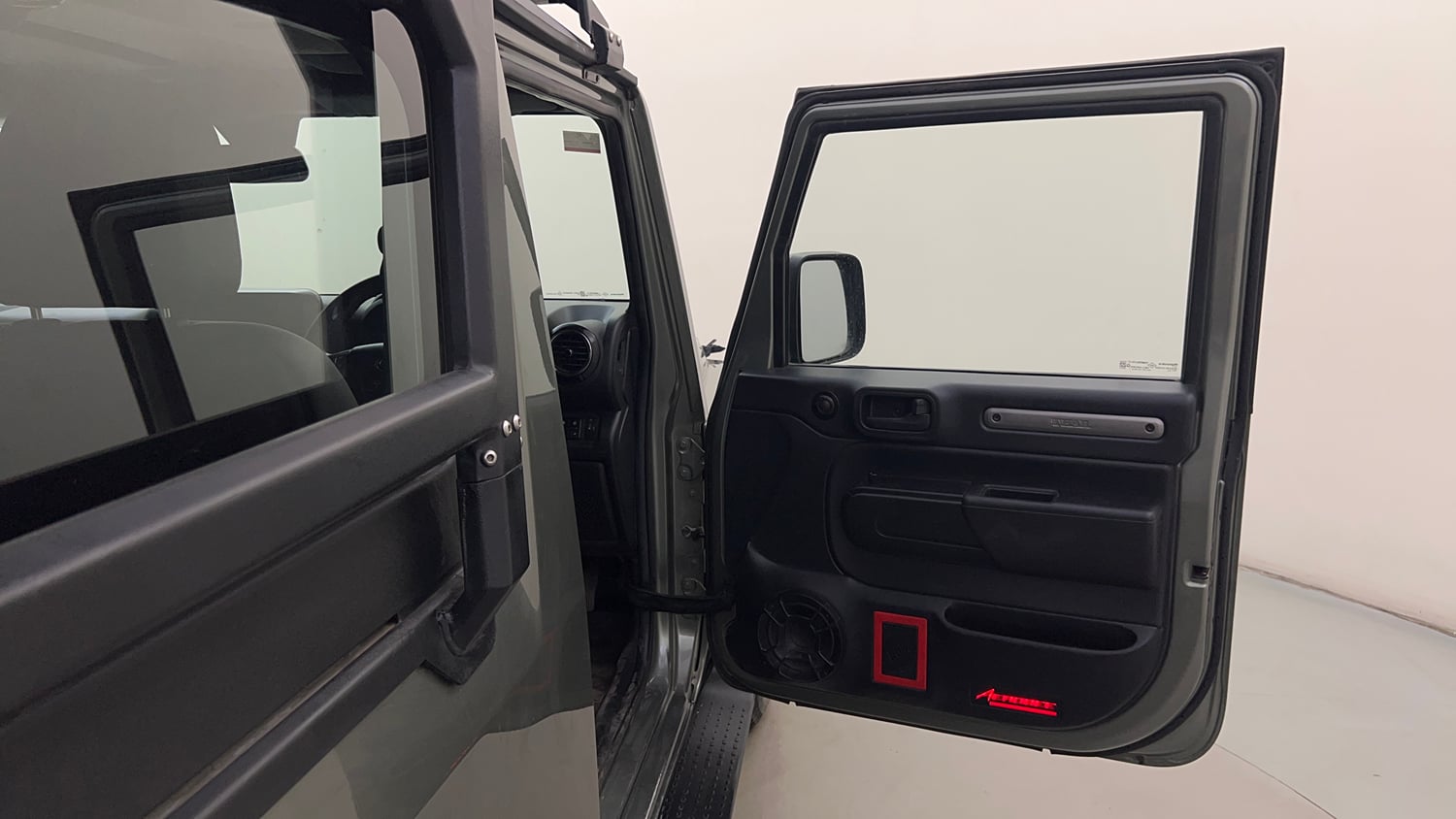 Used 2021 mahindra Thar LX Hard Top Petrol MT 4WD Petrol Manual interior RIGHT FRONT DOOR OPEN VIEW