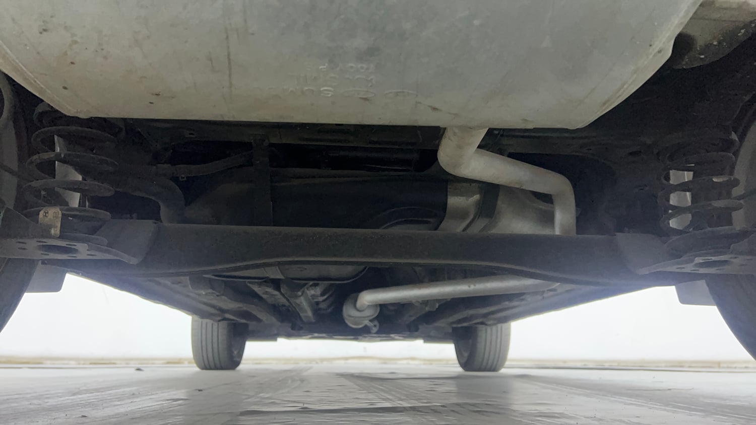 Used 2020 Hyundai Creta SX (O) 1.5 Petrol IVT Petrol Automatic extra REAR UNDERBODY VIEW (TAKEN FROM REAR)
