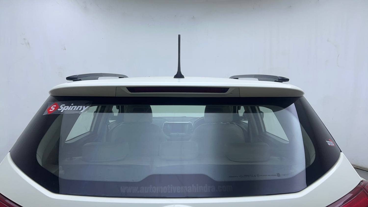 Used 2021 Mahindra XUV 300 W6 1.2 Petrol Petrol Manual exterior BACK WINDSHIELD VIEW