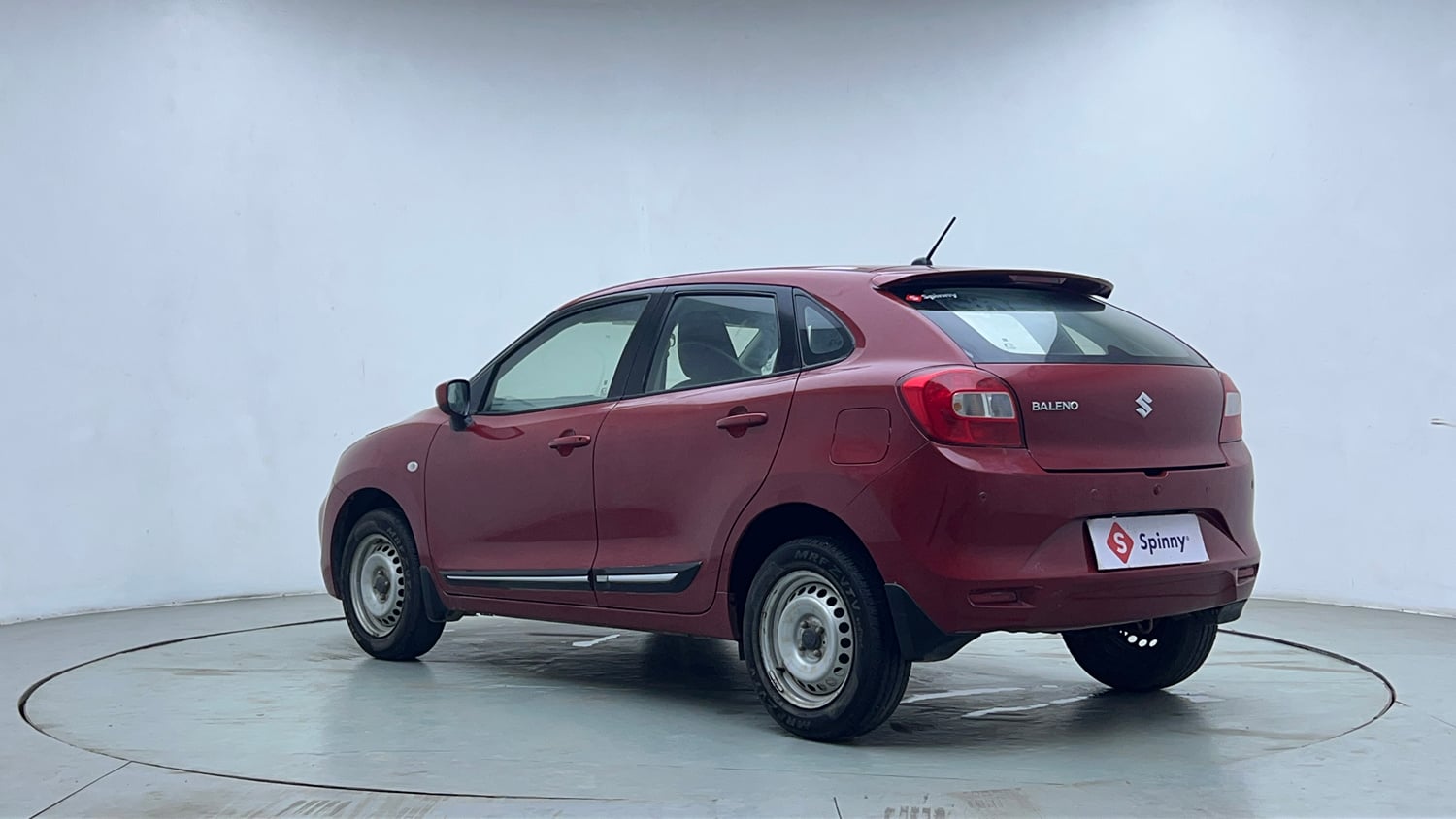 Used 2021 Maruti Suzuki Baleno Sigma Petrol Manual exterior LEFT REAR CORNER VIEW