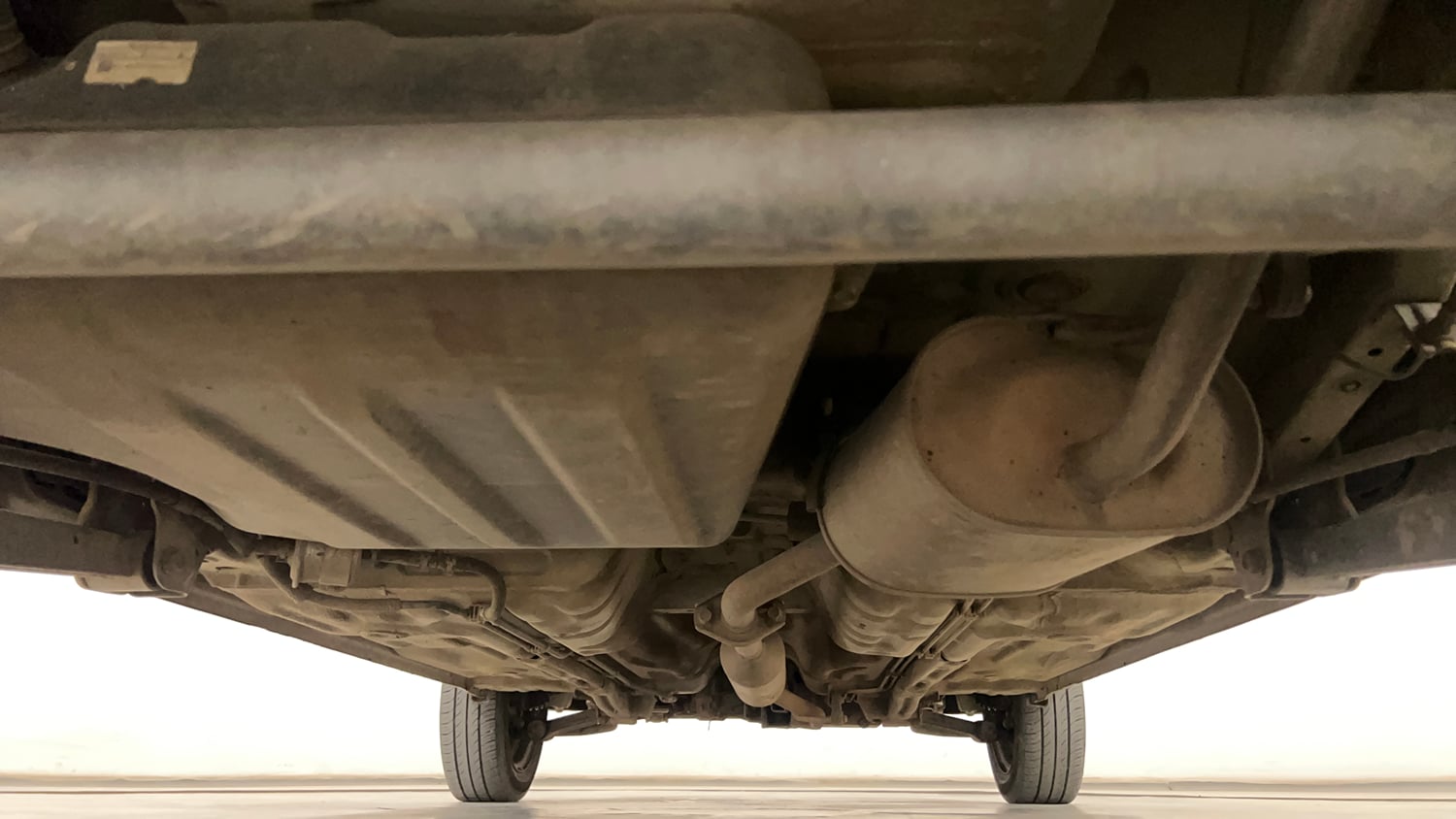 Used 2016 Maruti Suzuki Alto K10 VXi Petrol Manual extra REAR UNDERBODY VIEW (TAKEN FROM REAR)