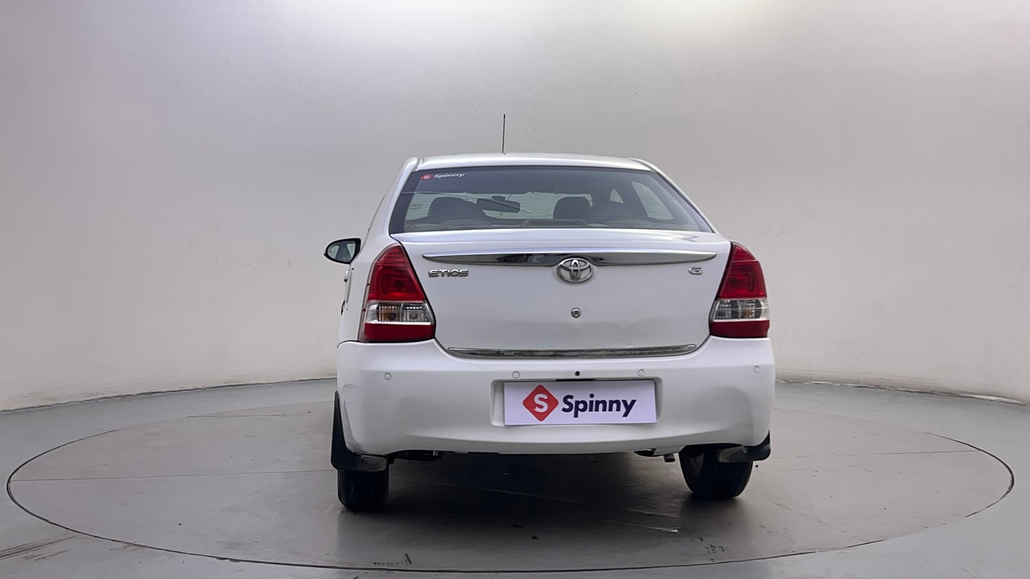 Used 2014 Toyota Etios G Petrol Manual exterior BACK VIEW