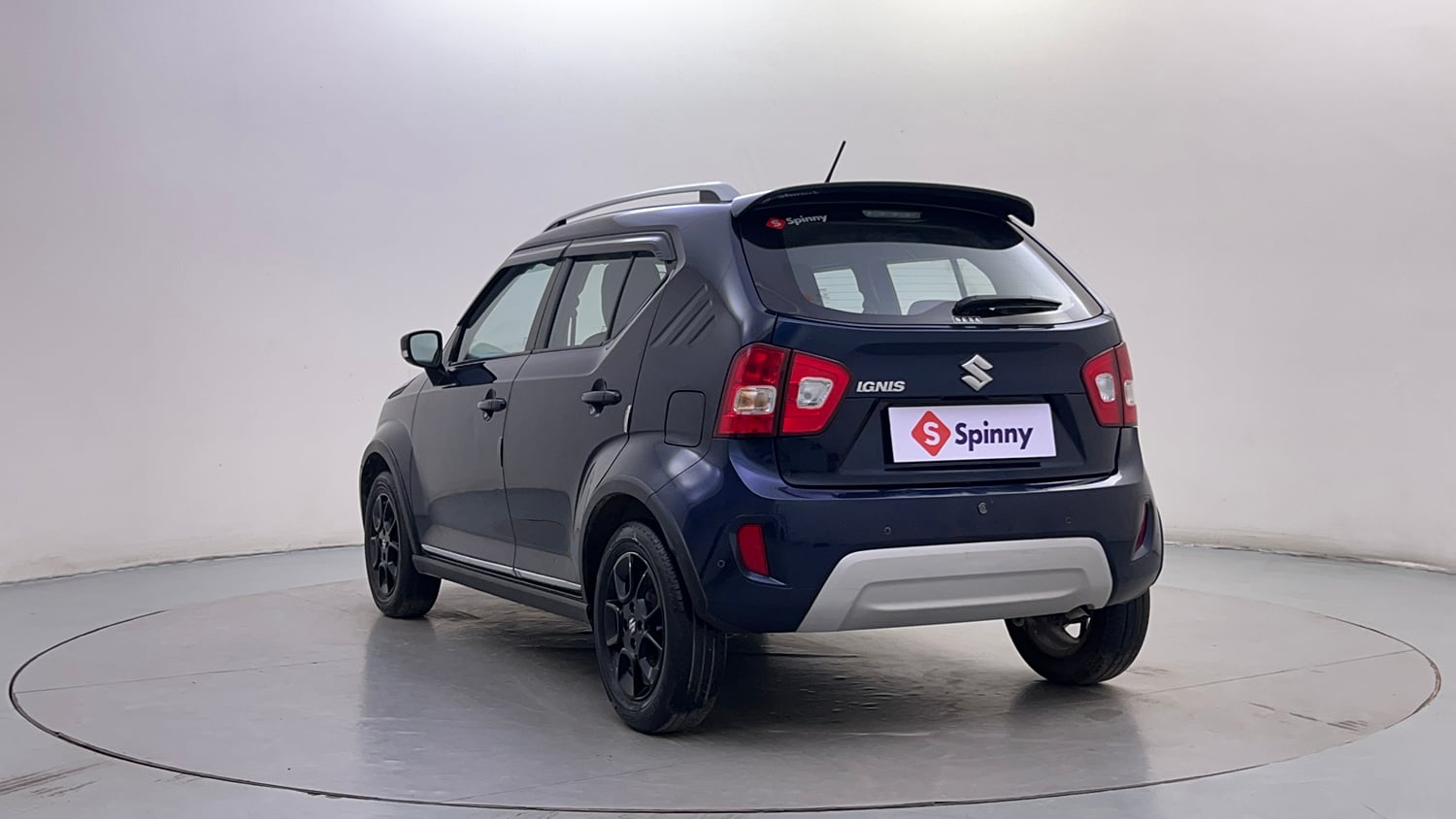Used 2024 Maruti Suzuki Ignis Zeta 1.2 AMT Petrol Automatic exterior LEFT REAR CORNER VIEW