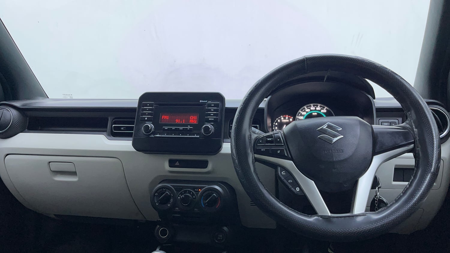 Used 2022 Maruti Suzuki Ignis Delta 1.2 AMT Petrol Automatic interior DASHBOARD VIEW