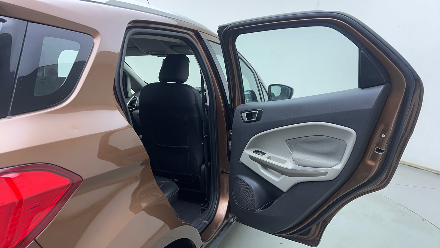 Used 2016 Ford EcoSport Titanium 1.5L Ti-VCT AT Petrol Automatic interior RIGHT REAR DOOR OPEN VIEW