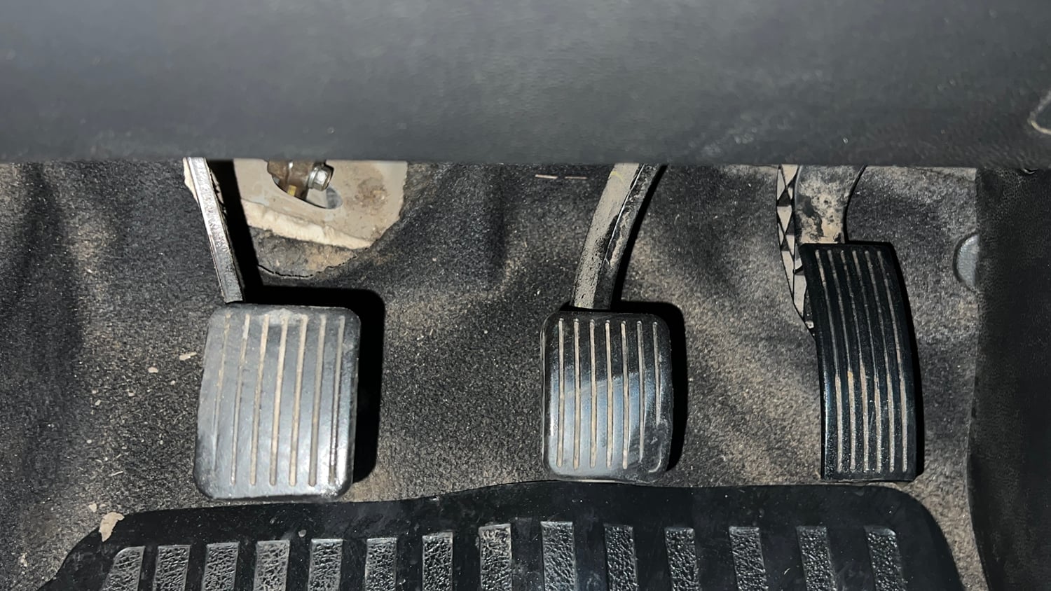 Used 2017 Hyundai Xcent Base ABS 1.2 Petrol Manual interior PEDALS VIEW