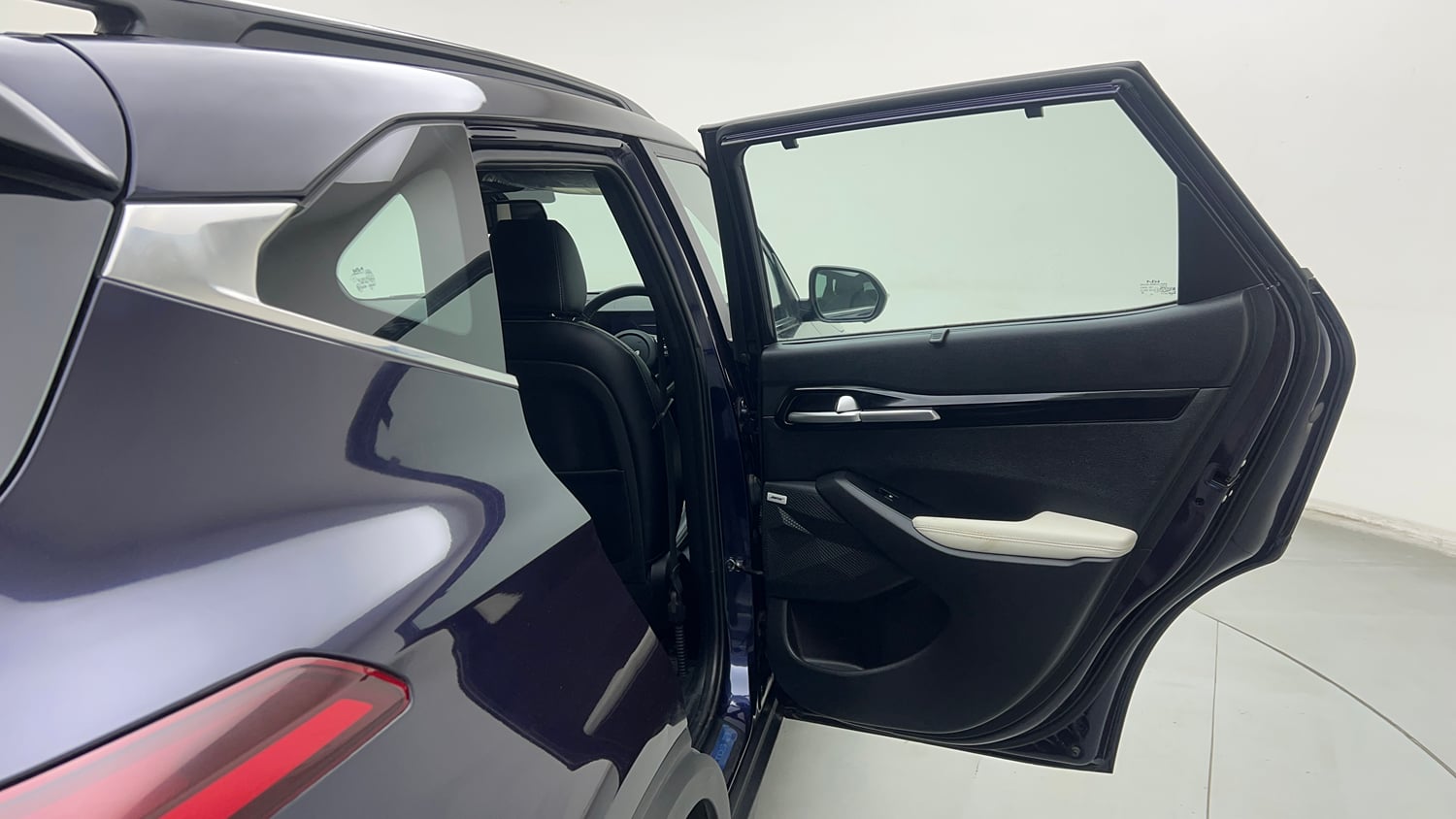 Used 2024 Kia Seltos GTX Plus 1.5 Turbo Petrol DCT Petrol Automatic interior RIGHT REAR DOOR OPEN VIEW