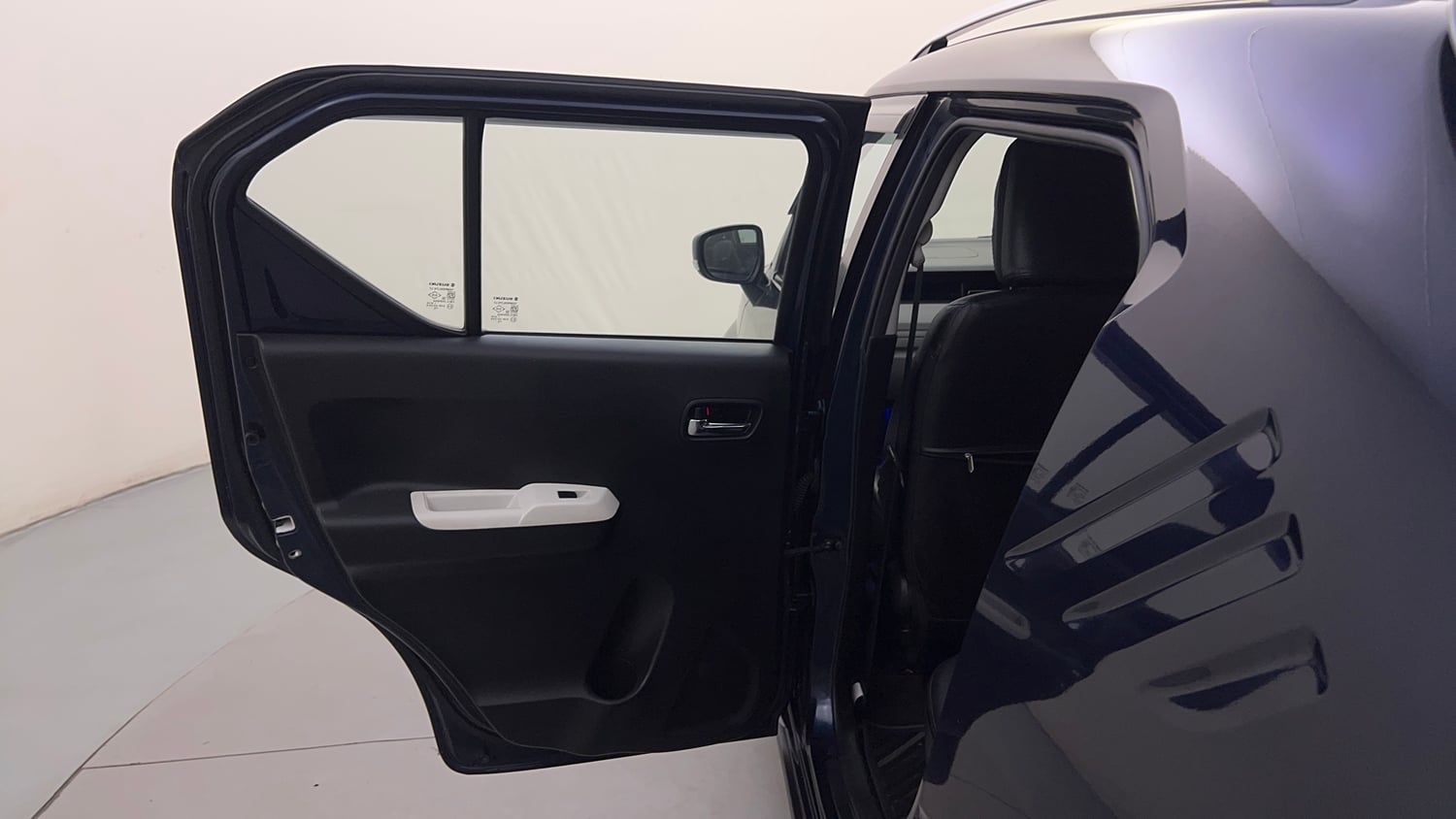 Used 2024 Maruti Suzuki Ignis Zeta 1.2 AMT Petrol Automatic interior LEFT REAR DOOR OPEN VIEW