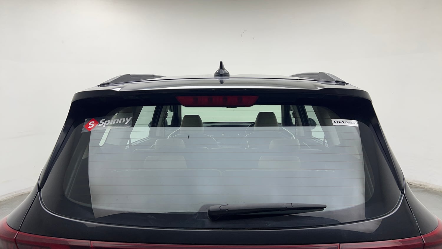 Used 2022 Kia Carens Luxury Plus 1.5 Diesel AT 7 STR Diesel Automatic exterior BACK WINDSHIELD VIEW