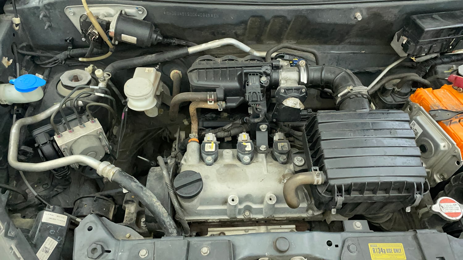 Used 2022 Maruti Suzuki Alto 800 VXi Petrol Manual engine ENGINE RIGHT SIDE VIEW