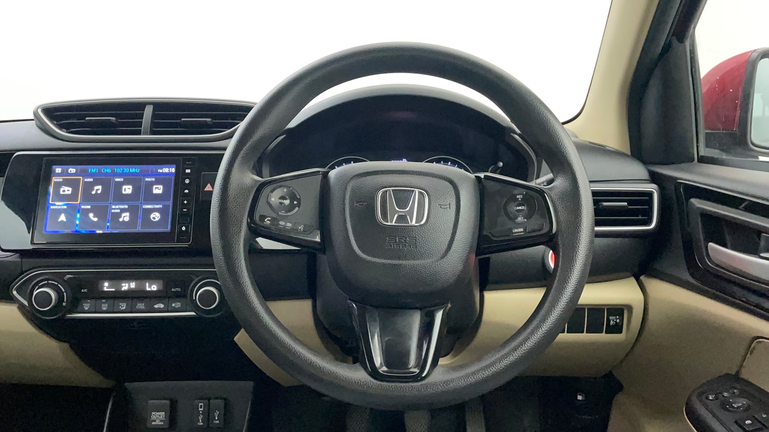 Used 2018 Honda Amaze 1.2 VX MT Petrol Petrol Manual interior STEERING VIEW