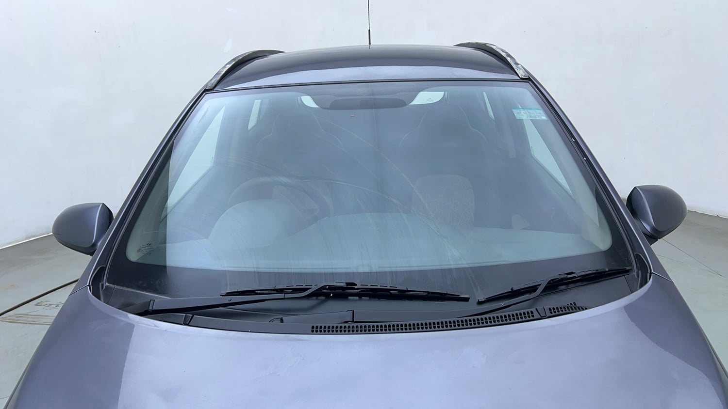 Used 2017 Hyundai Grand i10 Magna 1.2 Kappa VTVT Petrol Manual exterior FRONT WINDSHIELD VIEW