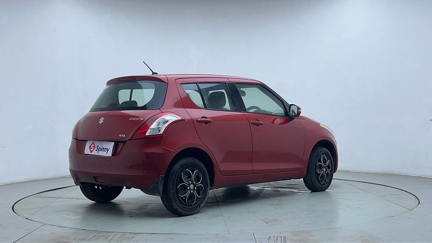 Used 2014 Maruti Suzuki Swift VXi Petrol Manual exterior RIGHT REAR CORNER VIEW