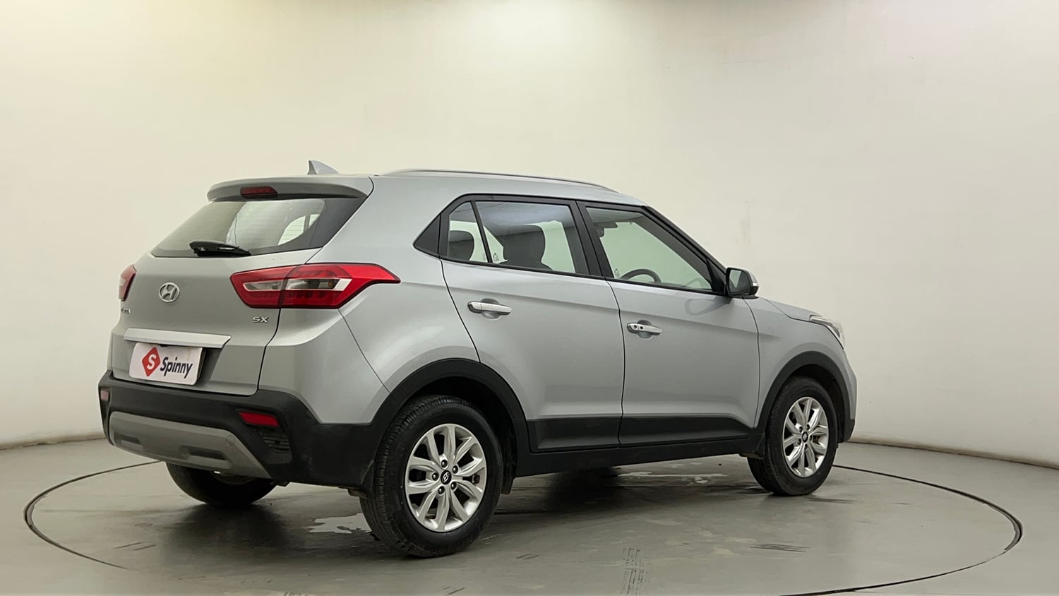 Used 2019 Hyundai Creta SX 1.6 Petrol Petrol Manual exterior RIGHT REAR CORNER VIEW