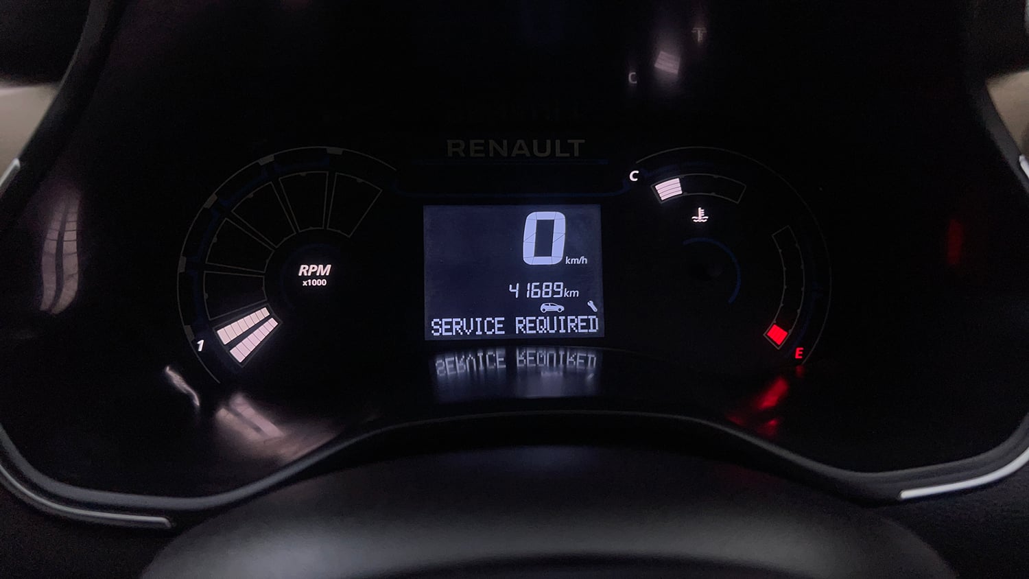 Used 2021 Renault Kiger RXT 1.0 Turbo MT Dual Tone Petrol Manual interior CLUSTERMETER VIEW