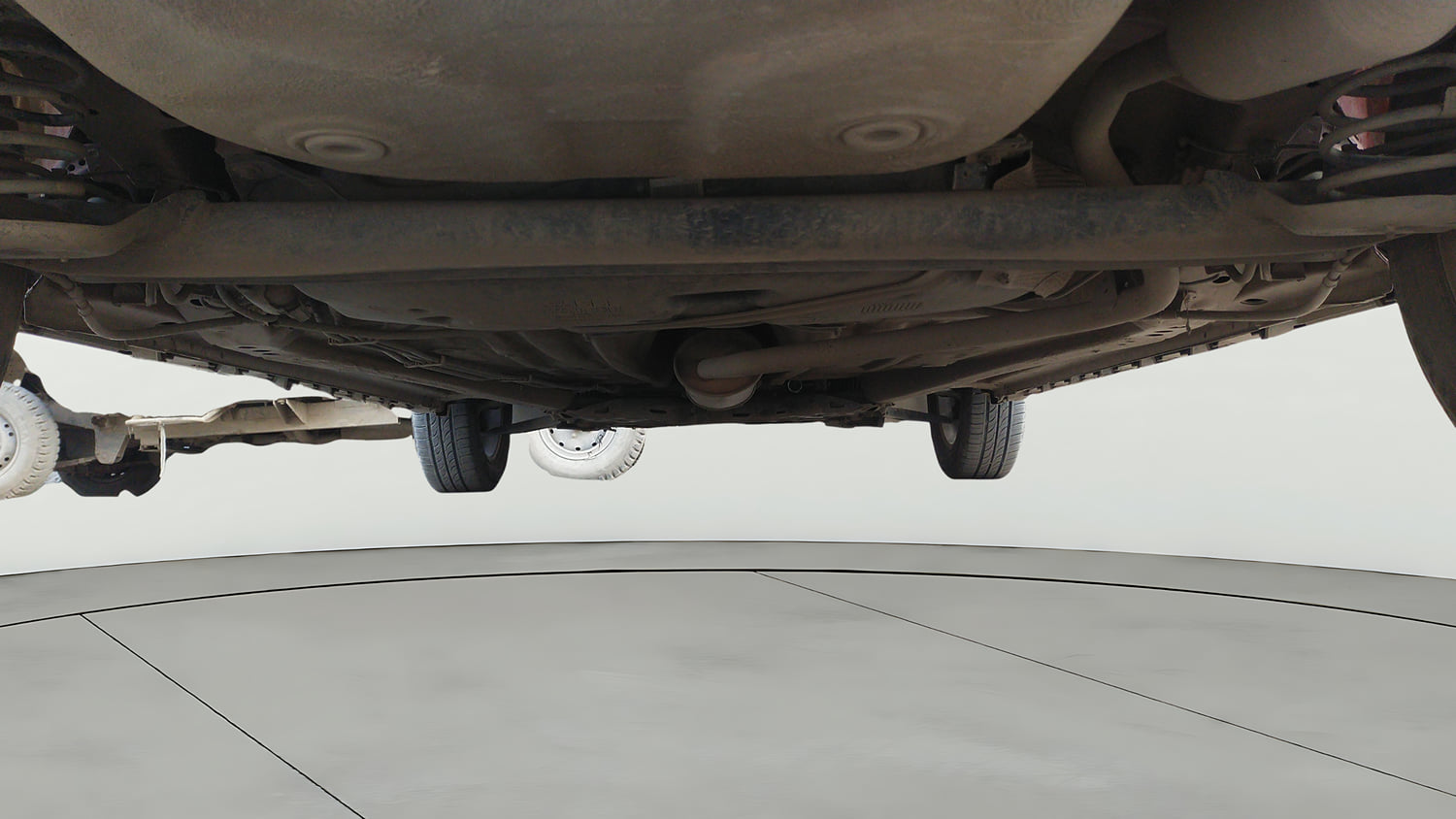 Used 2017 Maruti Suzuki Ignis Zeta 1.2 AMT Petrol Automatic extra REAR UNDERBODY VIEW (TAKEN FROM REAR)