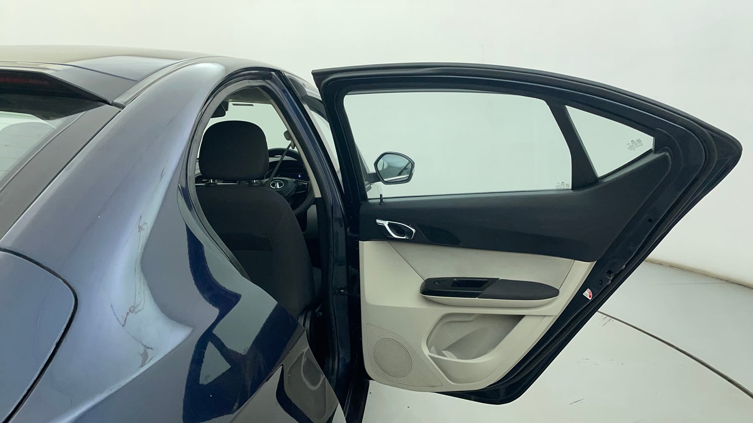 Used 2022 Tata Tigor XZ Plus Petrol Manual interior RIGHT REAR DOOR OPEN VIEW