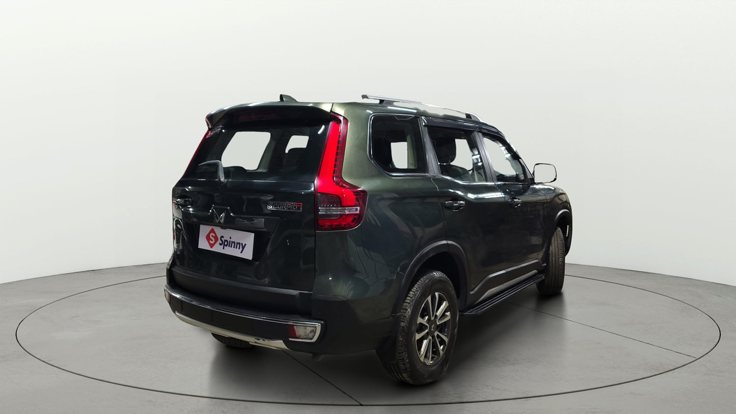 Used 2022 Mahindra Scorpio N Z8 L Petrol MT 7 STR Petrol Manual exterior RIGHT REAR CORNER VIEW