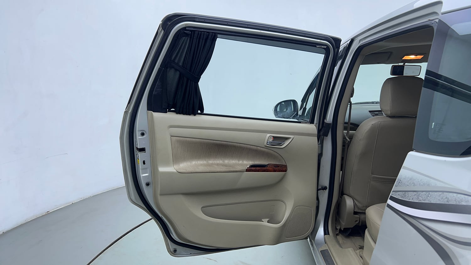 Used 2015 Maruti Suzuki Ertiga Vxi Petrol Manual interior LEFT REAR DOOR OPEN VIEW