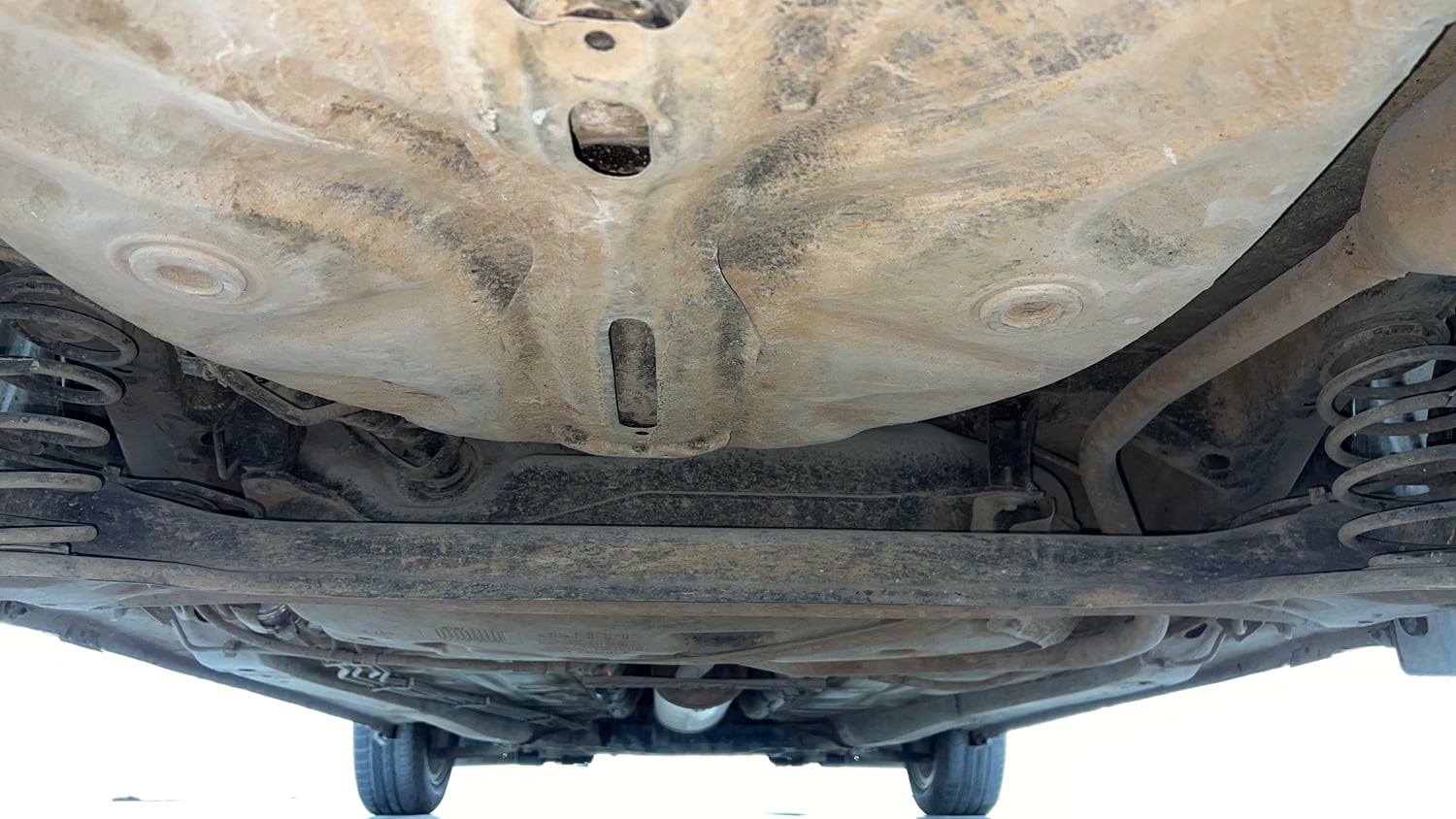 Used 2018 Maruti Suzuki Dzire VXi AMT Petrol Automatic extra REAR UNDERBODY VIEW (TAKEN FROM REAR)
