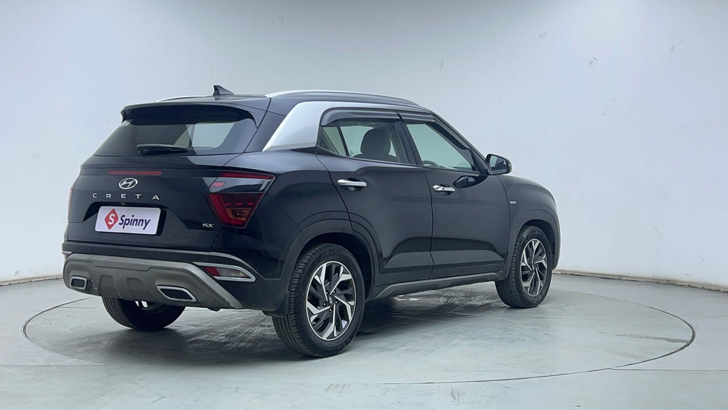 Used 2020 Hyundai Creta SX (O) 1.5 Petrol IVT Petrol Automatic exterior RIGHT REAR CORNER VIEW