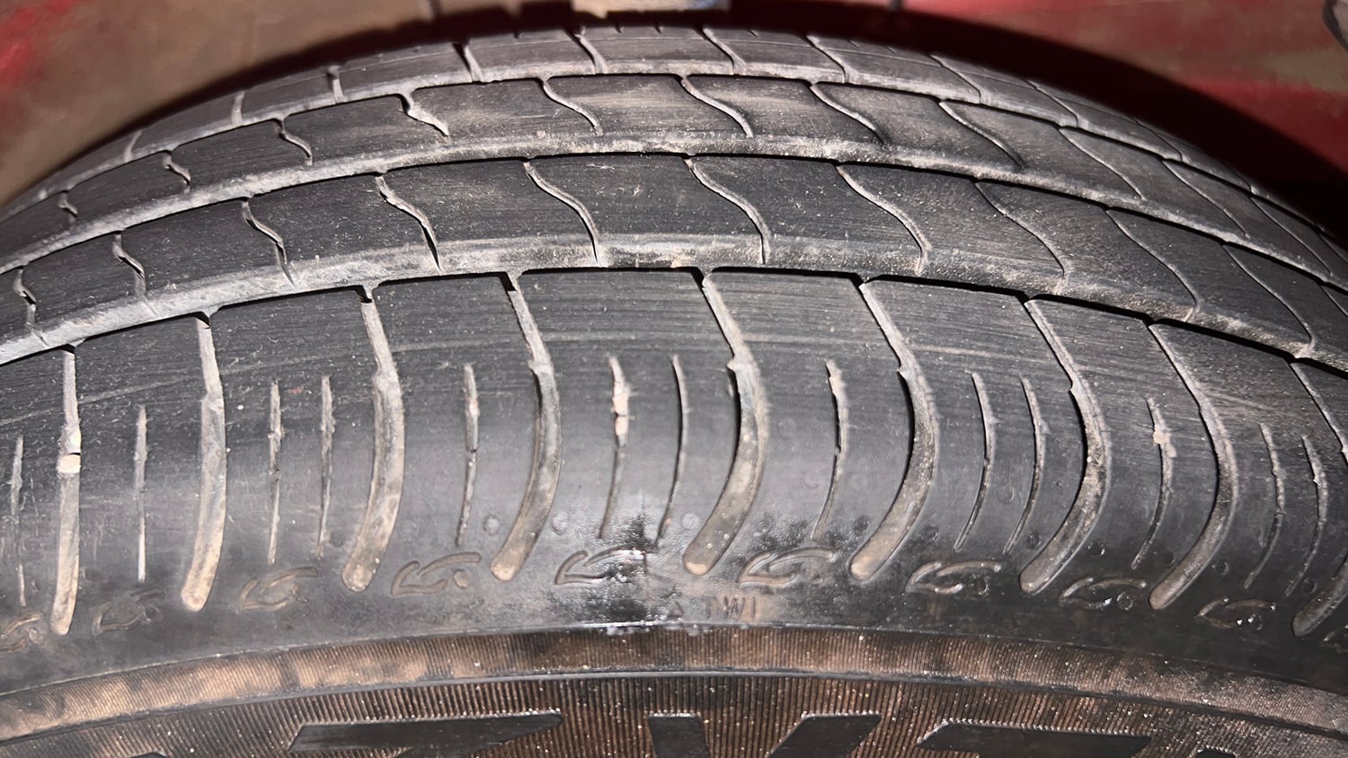 Used 2021 Maruti Suzuki S-Presso VXi Plus Petrol Manual tyres RIGHT FRONT TYRE TREAD VIEW