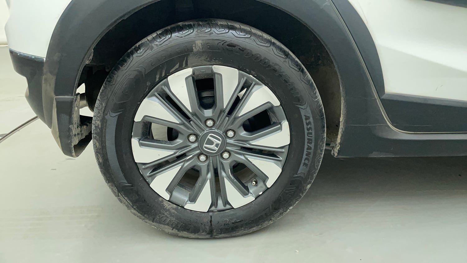 Used 2021 Honda WR-V SV MT Diesel Diesel Manual tyres RIGHT REAR TYRE RIM VIEW