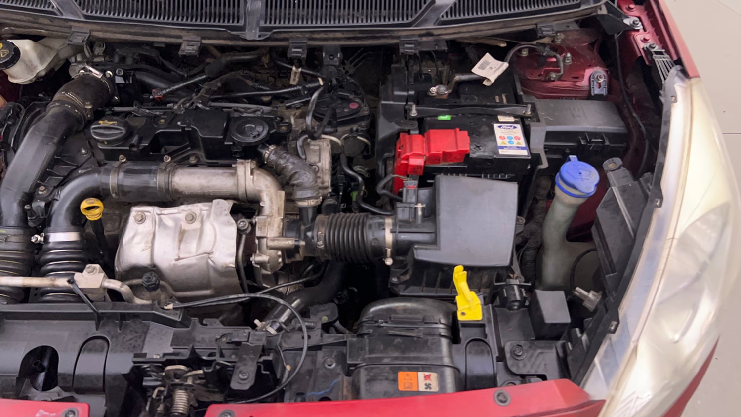 Used 2016 Ford Figo Aspire Titanium1.5 TDCi Diesel Manual engine ENGINE LEFT SIDE VIEW