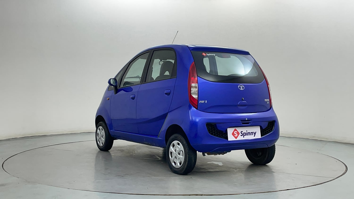 Used 2016 Tata Nano Twist XTA Petrol Automatic exterior LEFT REAR CORNER VIEW