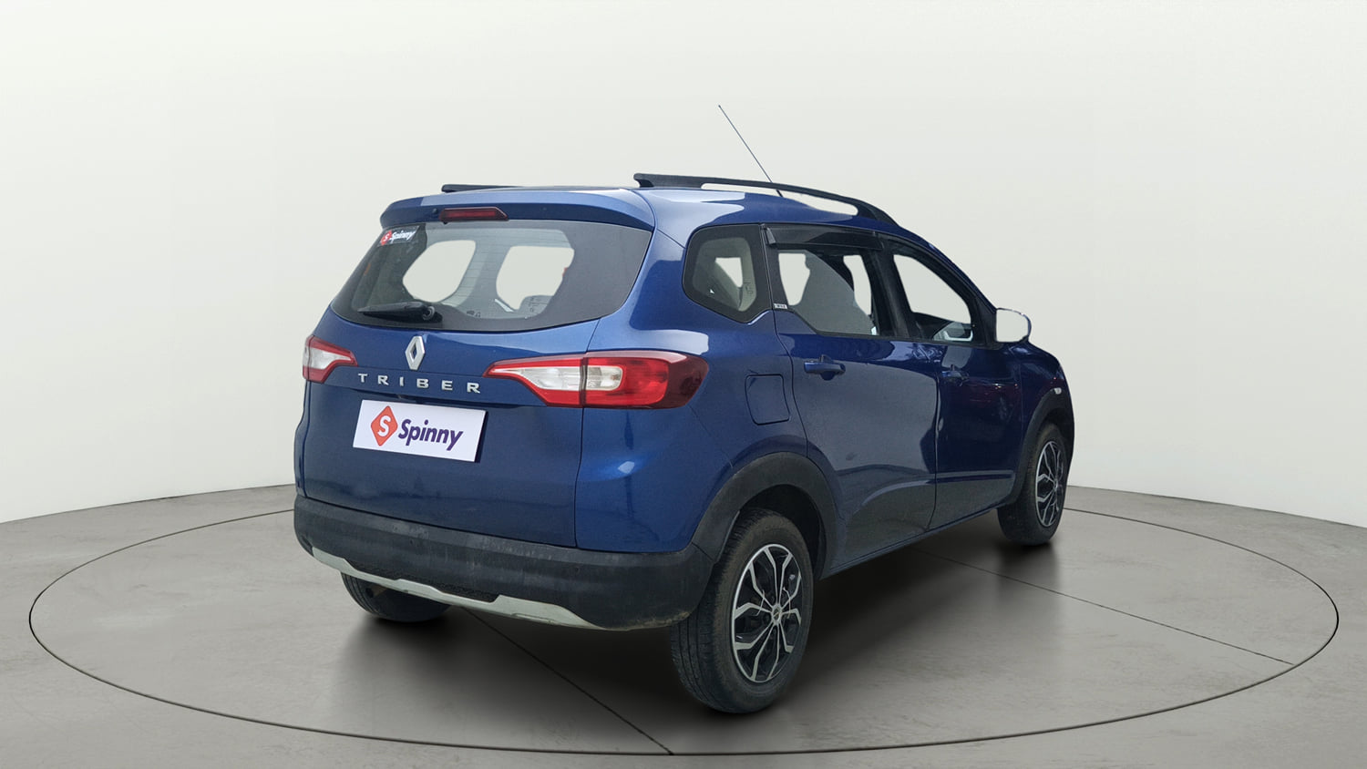 Used 2020 Renault Triber RXZ Petrol Manual exterior RIGHT REAR CORNER VIEW