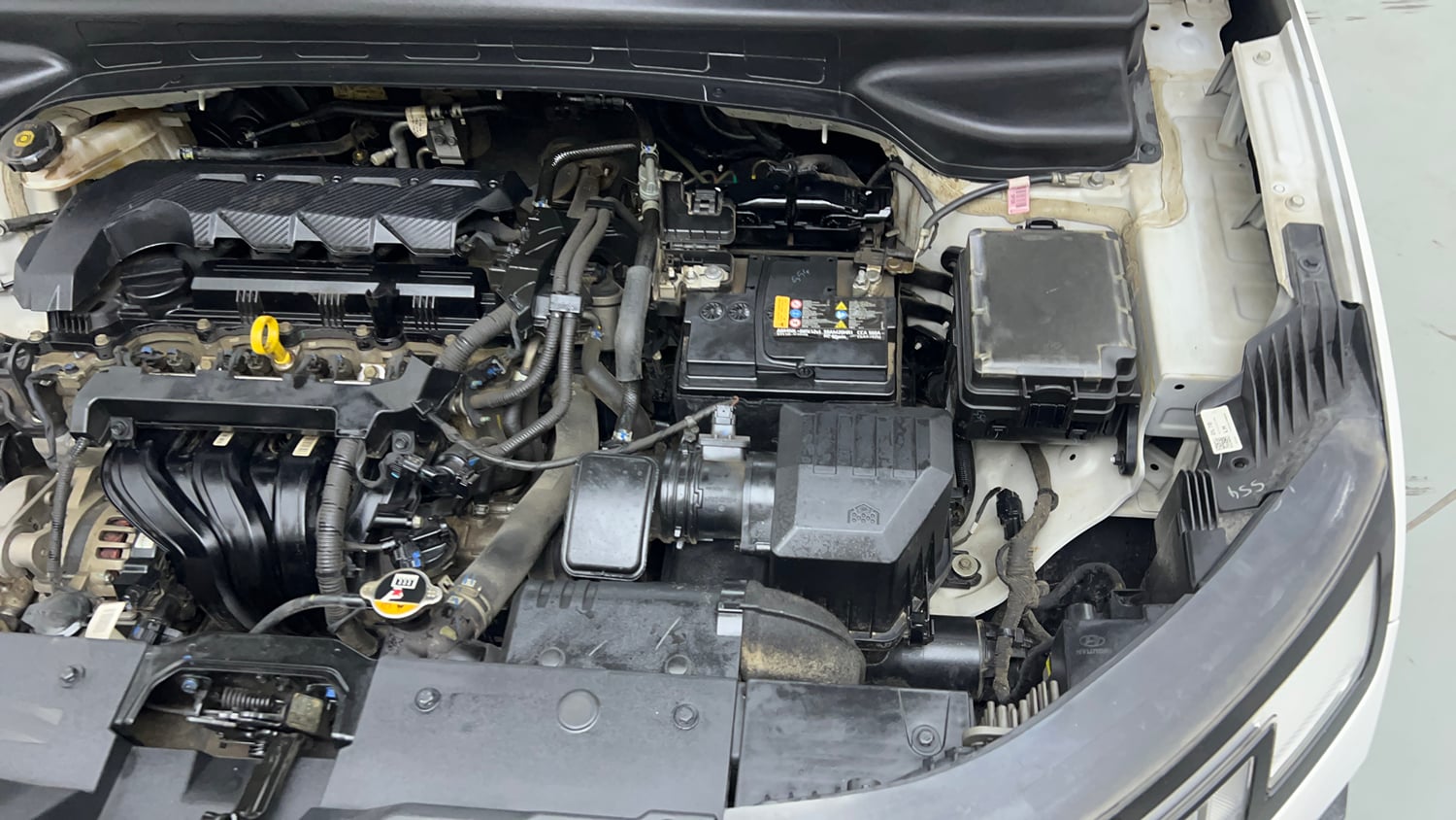 Used 2024 Hyundai Creta 1.5 MPi Petrol MT SX Tech Petrol Manual engine ENGINE LEFT SIDE VIEW