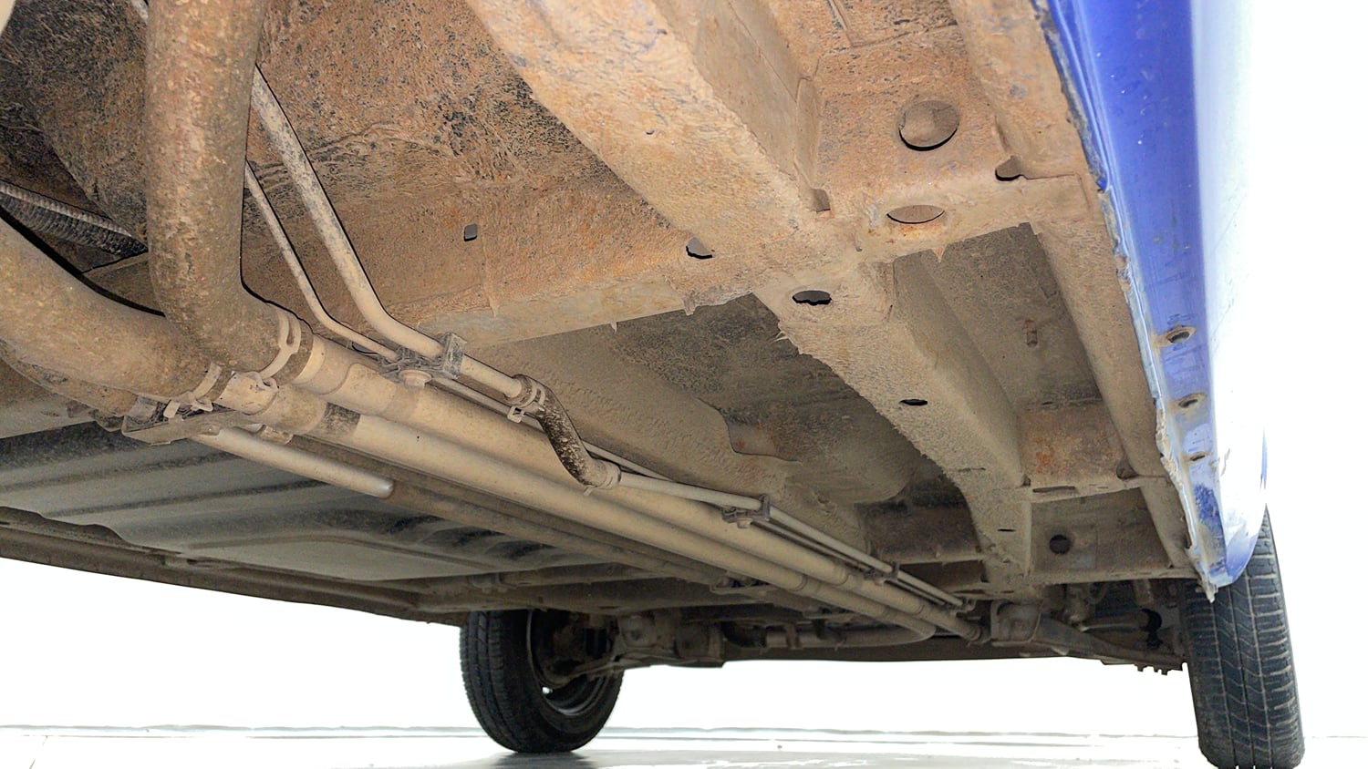 Used 2017 Tata Nano Twist XTA Petrol Automatic extra REAR RIGHT UNDERBODY VIEW