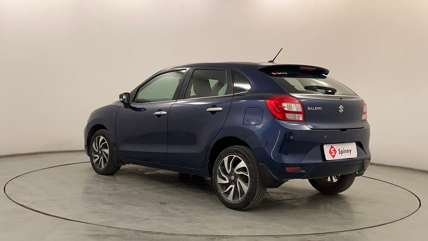 Used 2019 Maruti Suzuki Baleno Alpha Automatic Petrol Automatic exterior LEFT REAR CORNER VIEW