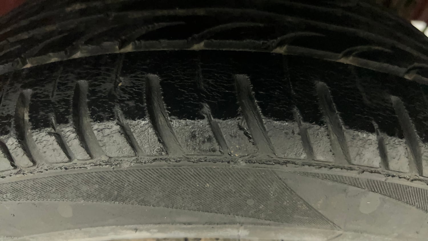 Used 2018 Hyundai Grand i10 Sportz 1.2 Kappa VTVT Petrol Manual tyres LEFT REAR TYRE TREAD VIEW