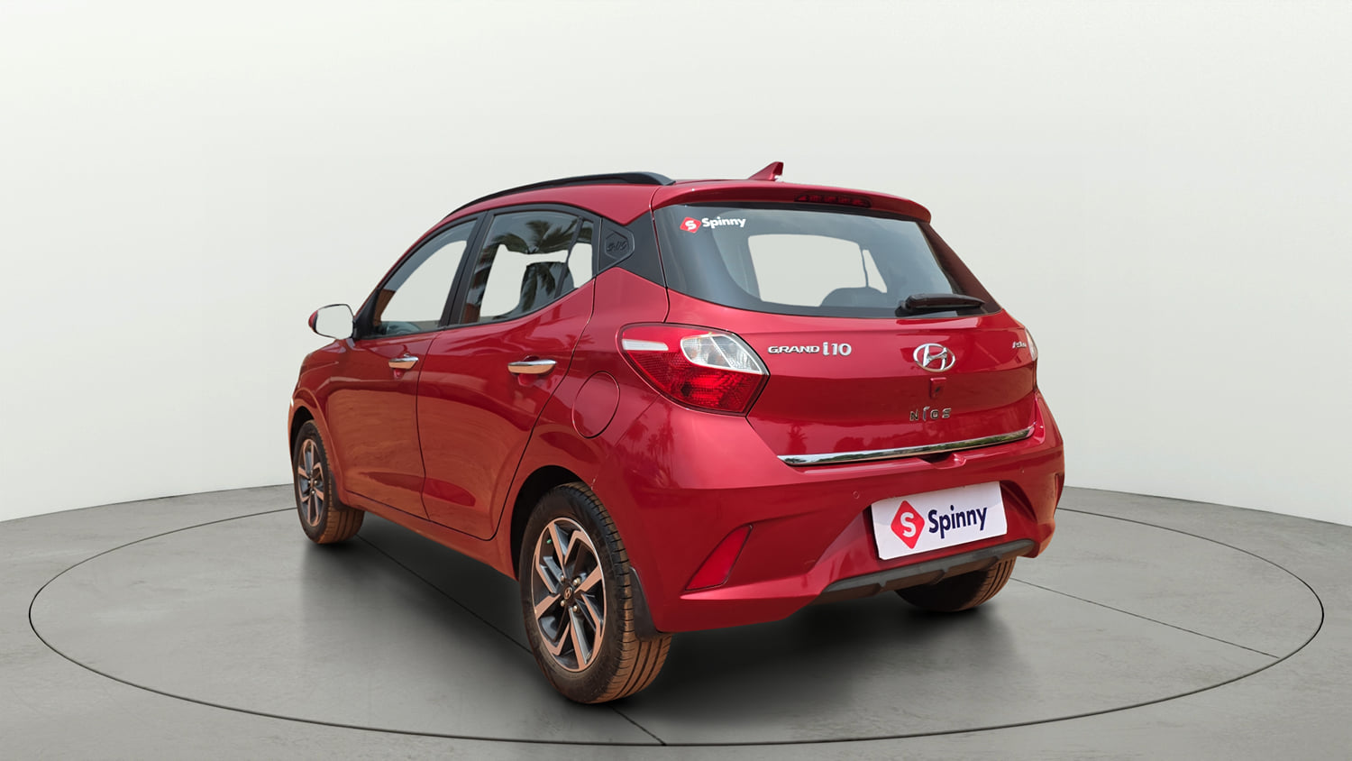 Used 2020 Hyundai Grand i10 Nios Asta 1.2 Kappa VTVT Petrol Manual exterior LEFT REAR CORNER VIEW