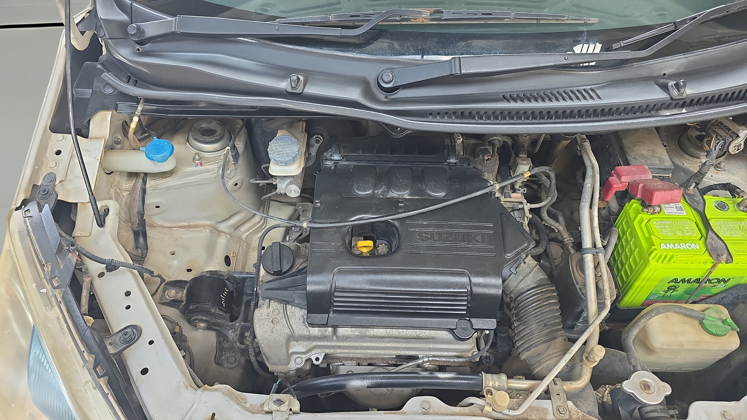 Used 2015 Maruti Suzuki Wagon R VXI Petrol Manual engine ENGINE RIGHT SIDE VIEW