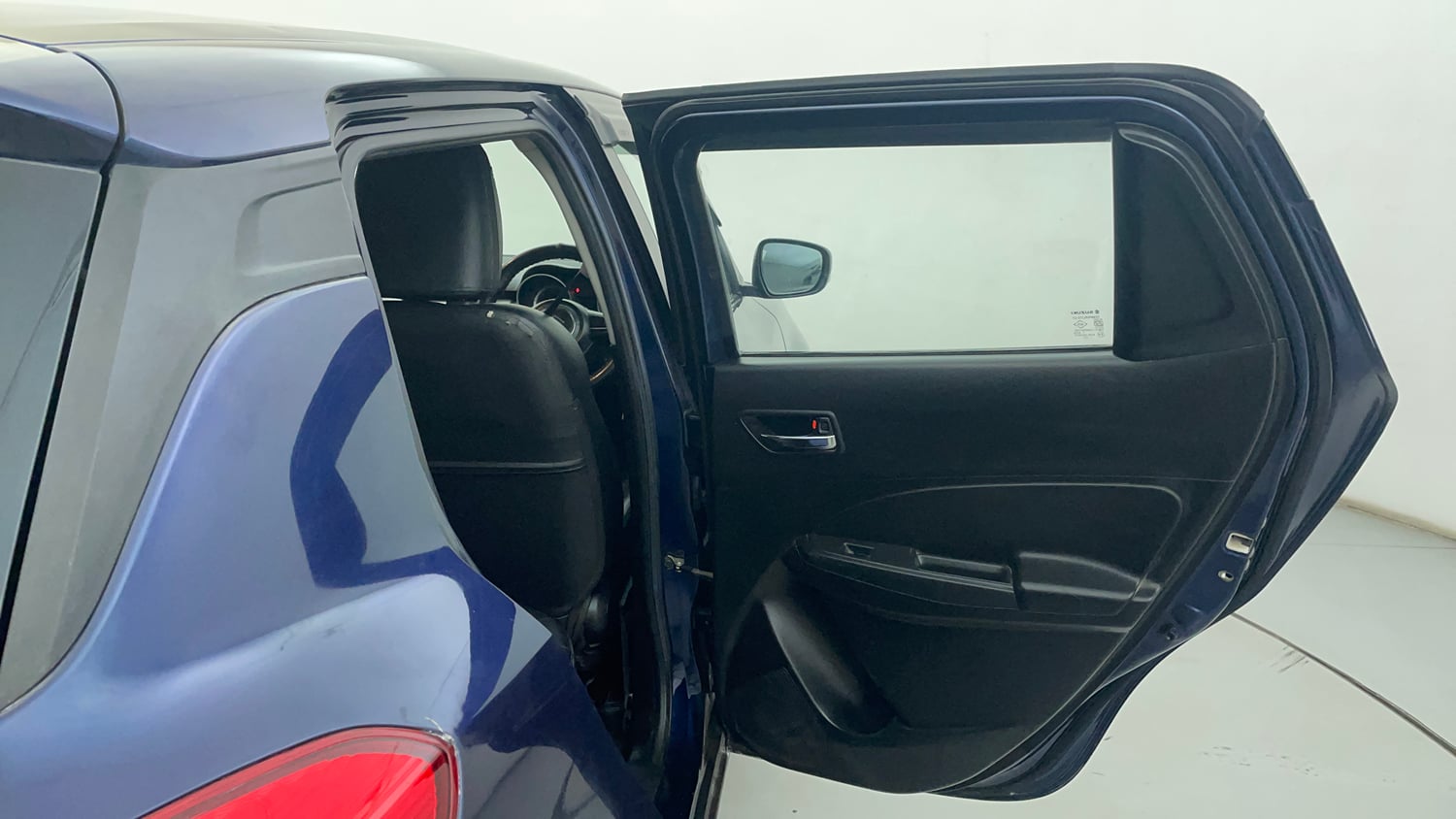 Used 2022 Maruti Suzuki Swift VXi Petrol Manual interior RIGHT REAR DOOR OPEN VIEW