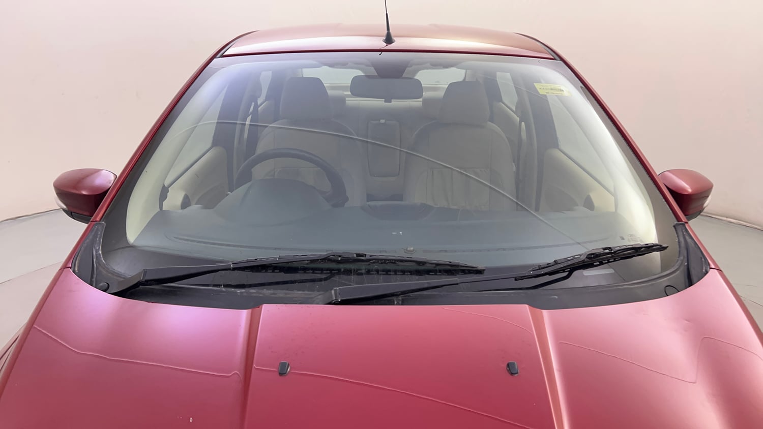 Used 2016 Ford Figo Aspire Titanium1.5 TDCi Diesel Manual exterior FRONT WINDSHIELD VIEW