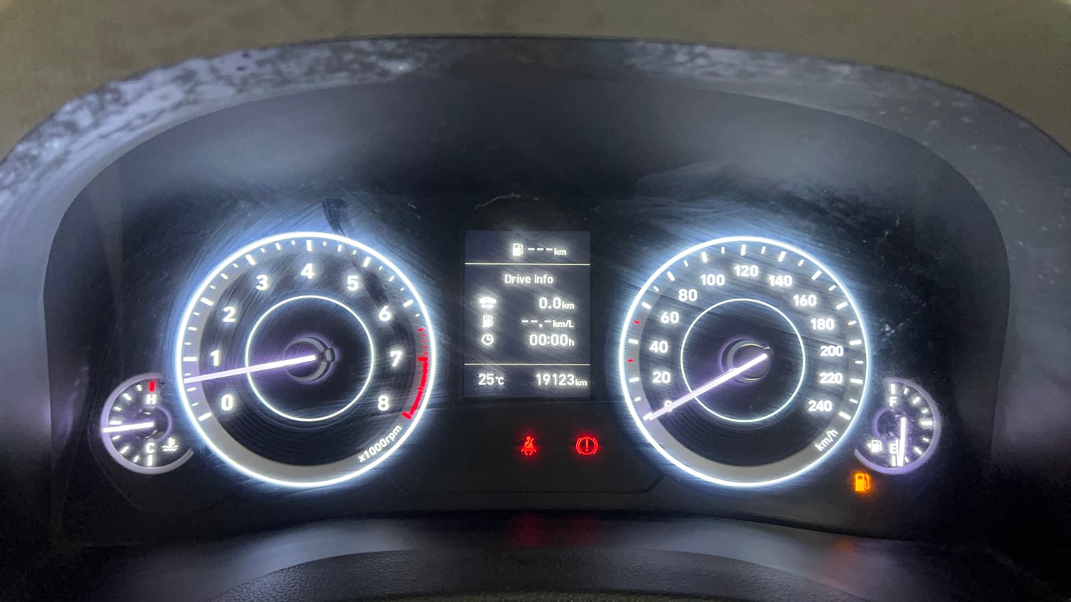Used 2022 Hyundai Creta EX 1.5 Petrol Petrol Manual interior CLUSTERMETER VIEW