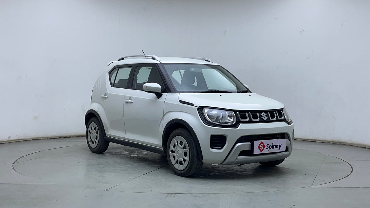 Used 2022 Maruti Suzuki Ignis Delta 1.2 AMT Petrol Automatic exterior RIGHT FRONT CORNER VIEW