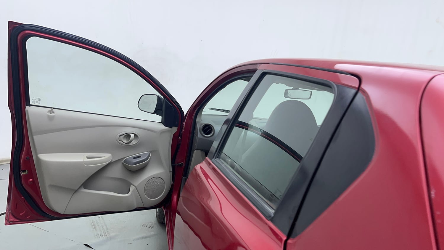 Used 2016 Datsun GO T Petrol Manual interior LEFT FRONT DOOR OPEN VIEW