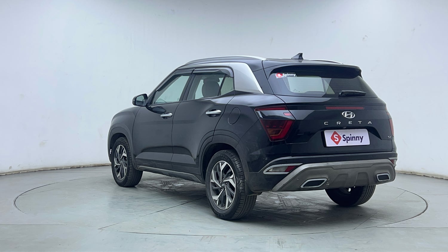 Used 2020 Hyundai Creta SX (O) 1.5 Petrol IVT Petrol Automatic exterior LEFT REAR CORNER VIEW