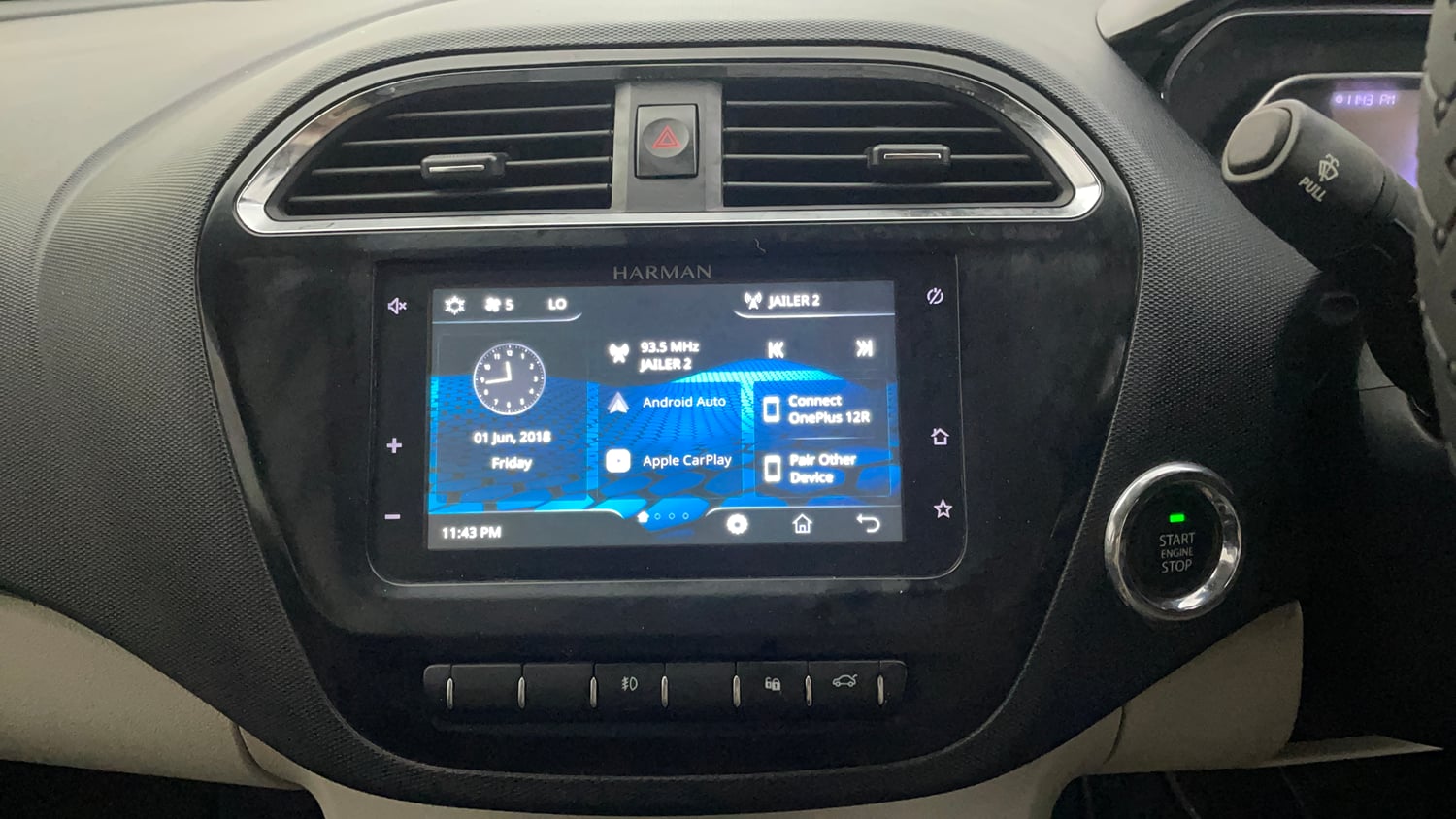Used 2022 Tata Tigor XZ Plus Petrol Manual top_features Integrated (in-dash) music system