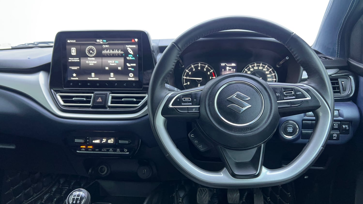 Used 2022 Maruti Suzuki Baleno Alpha MT Petrol Manual interior STEERING VIEW