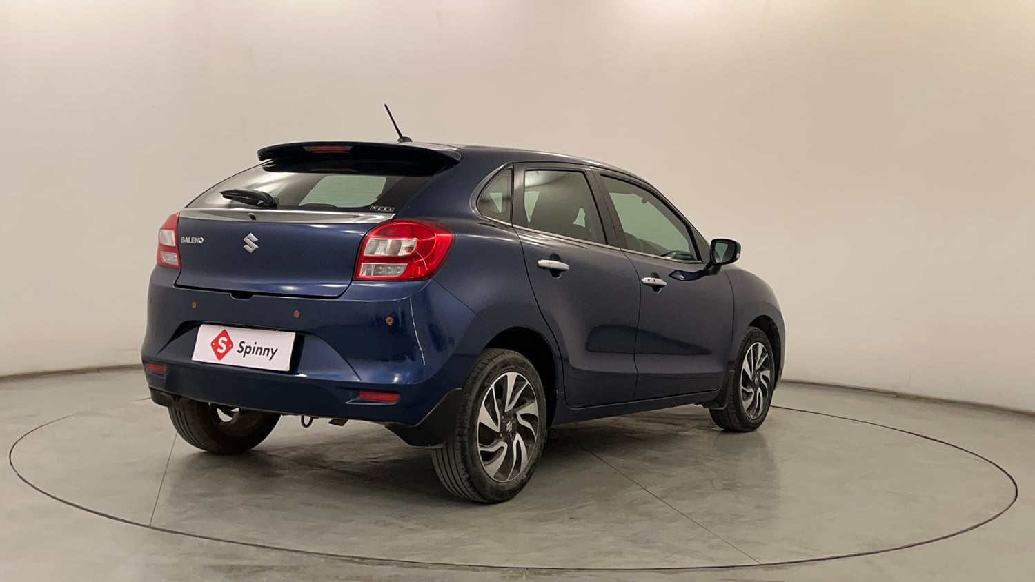 Used 2019 Maruti Suzuki Baleno Alpha Automatic Petrol Automatic exterior RIGHT REAR CORNER VIEW