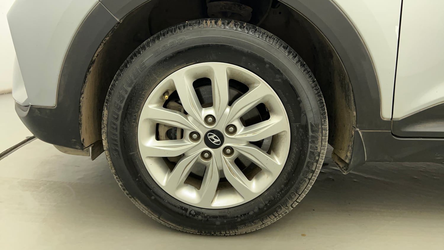 Used 2019 Hyundai Creta SX 1.6 Petrol Petrol Manual tyres LEFT FRONT TYRE RIM VIEW
